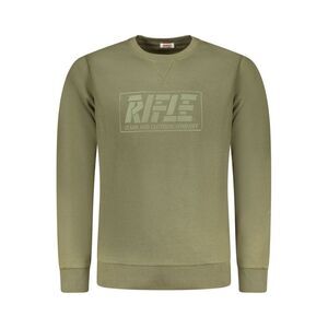 Rifle Green Cotton Men Men's Sweater